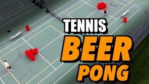 Beerpong tennis @ de Bongerd (blue courts) | Wageningen | Gelderland | Netherlands